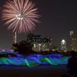 Downtown Austin fireworks 2012-0618