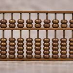 Abacus on Travertine