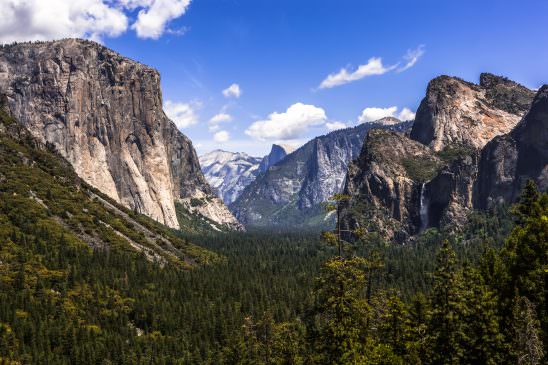 Yosemite Valley View of El Capitan