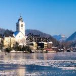 Frozen Lake in Austria