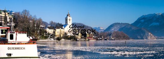 Frozen Lake in Austria