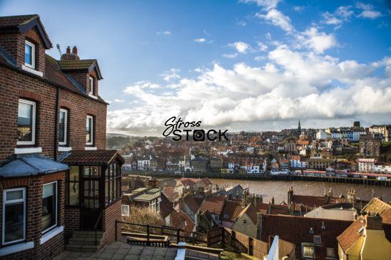 From the 199 Steps of Whitby, Uk, England