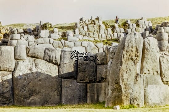 Impossible megalitic ruins of Saksaywaman outside of Cusco, Peru II