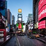 New York City Times Square Panorama In January 2020 2